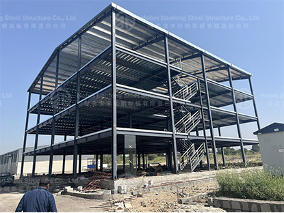 4 Sets Steel Warehouse In Ethiopia