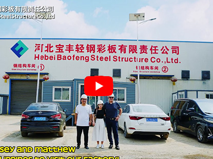 Welcome Philippines customer visit our factory