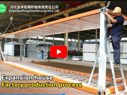 Expansion house factory production process